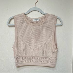 Aritzia Womens Knit Sleeveless Top